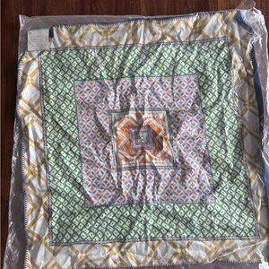Pottery Barn Silk Pillow Covers: Two matching covers 24x24 inches- never used
